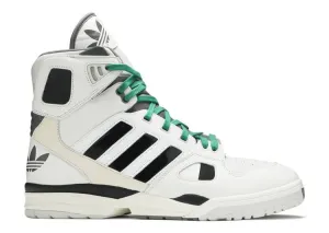 Adidas KID CUDI X TORSION ARTILLERY HIGH 'CRYSTAL WHITE CORE BLACK' sneakers, white