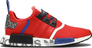 Adidas NMD_R1 'Active Red Black' sneakers, red