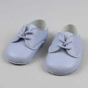 Baby Boy Shoes - Blue Lace Up