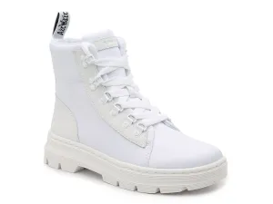 Boots Dr. Martens Combs on platform, white