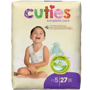 Cuties® Baby Diaper Size 5, Over 27 lb - Replaces FQCCC05