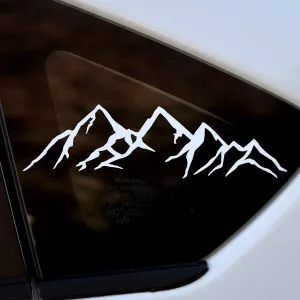 Mountain Decal Single