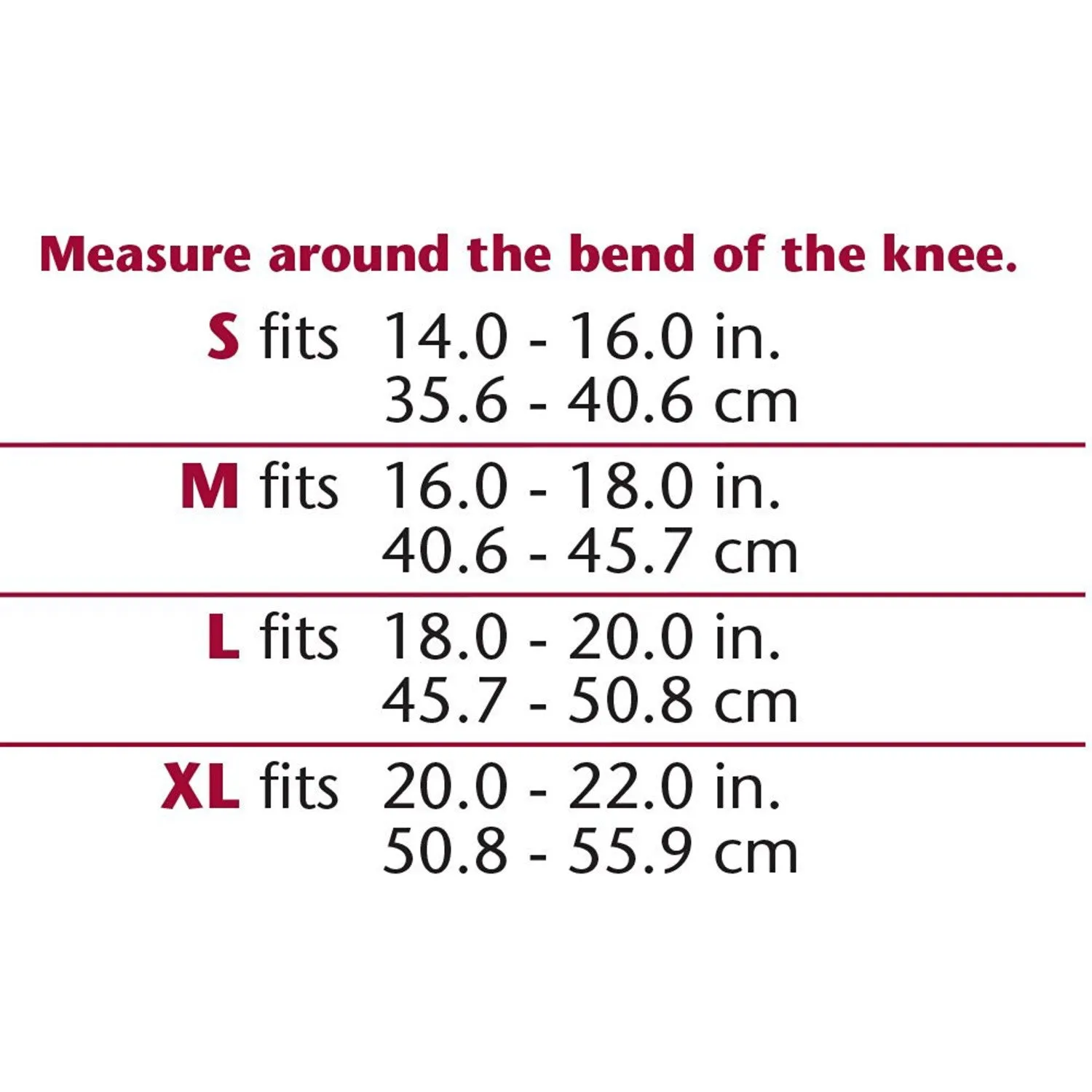 OTC Knee Support - Viscoelastic Insert